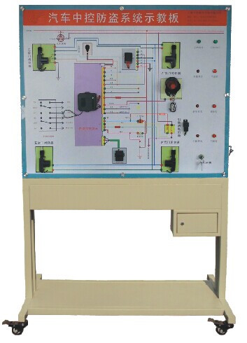 TY-QC612型汽车中控与防盗系统示教板