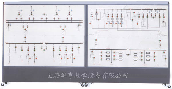 TY-GPD2型35KV变电站及10KV供配电系统倒闸操作实训屏 